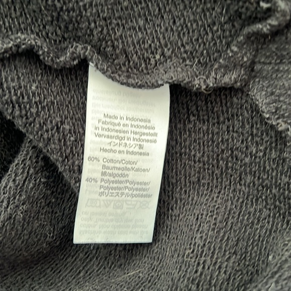 J. Crew Black Side Slit Knit Turtleneck Medium - Picture 5 of 9